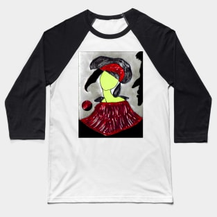 Perfume Botticelli Green Face Baseball T-Shirt